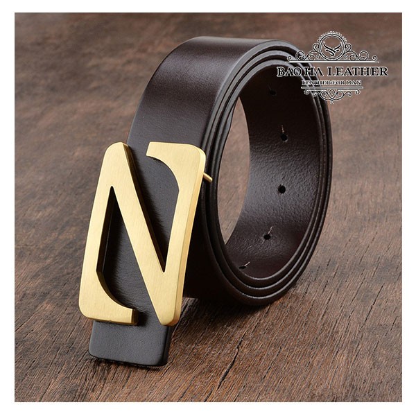 Dây Nịt Thắt Lưng Nam - Da Bò Thật 2 Lớp
