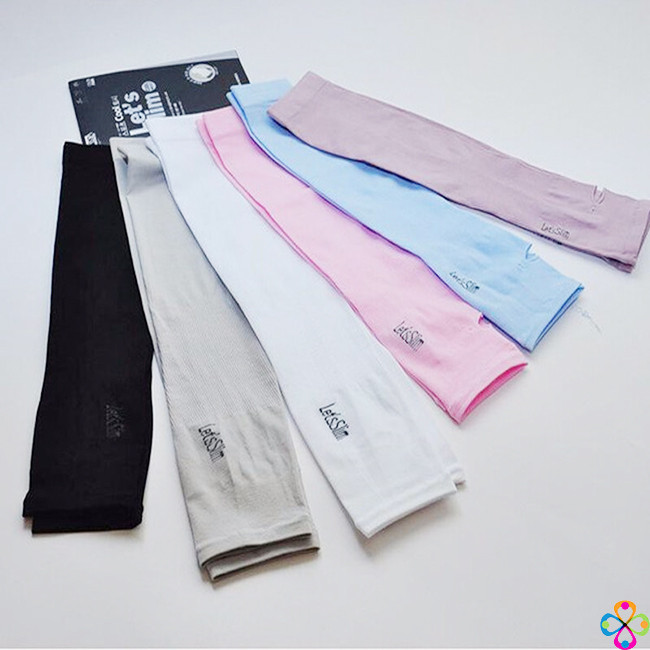 Găng tay chống nắng Letslim (Đen)